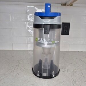 Bissell Vacuum Dirt Tank CleanView Swivel Rewind Pet Reach 3197A Blue Clear